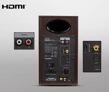 mp3 fm modulator: Edifier S355DB Black 2.1 dinamik sistemi. Bu sistemin 8 düymlük — 6