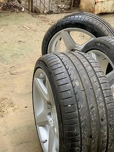 kreditle disk teker: İşlənmiş Disk təkər AMG 265 / 35 / R 18, 5 Boltlu — 5