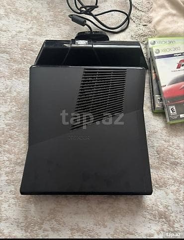 Xbox 360 Slim oyun konsolu paketi - Model: Xbox 360 Slim (qara