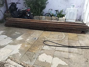 taxta dibcekler: Taxta lövhələr – uzun taxta planken dəsti • Material: bərk ağac — 2