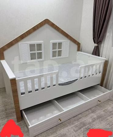 Oğlan və qız üçün, Çarpayı, Bazasız, Matras ilə, Siyirməli