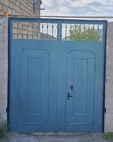 deri plas: Darvaza 300/250sm 350azn Badamdar 6016 leli Metall darvaza – — 1