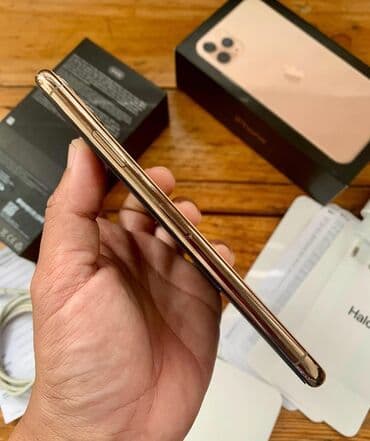 telefon lalafo: IPhone 11 Pro Max, 256 GB, Qızılı, Zəmanət, Kredit, Barmaq izi — 2