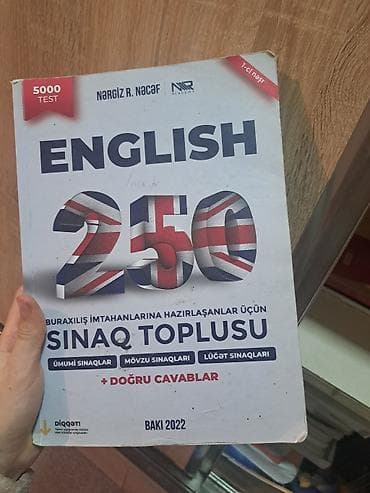 İngilis dili Testlər 11-ci sinif, 1-ci hissə, 2022 il