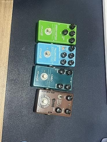 stream deck: Gitara effekt pedalları seti Təsvir: - Çoxfunksiyalı M-Wave modul — 3