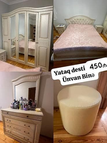 MehimYataq desti 450₼. Matras baza var 
Ünvan Binə (0833)
M Ⓜ️