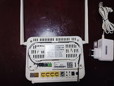 wifi modem: Nokia G-1425G-B GPON Wi‑Fi router Xüsusiyyətlər: - GPON/FTTH optik — 2