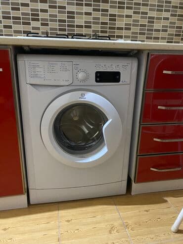 Zərərvericilərə qarşı mübarizə aparatları: Paltaryuyan maşın Indesit, 5 kq, İşlənmiş, Ünvandan götürmə — 1