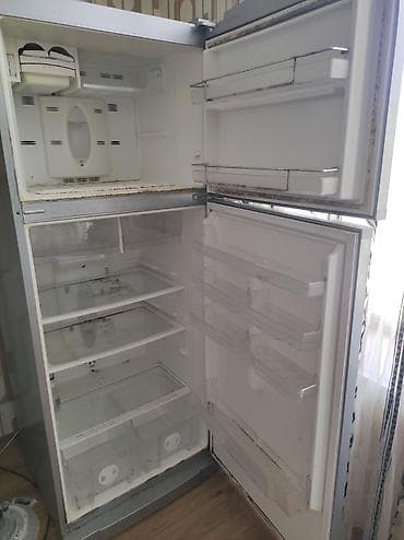 soyduçu: Xarab 2 qapılı Toshiba Soyuducu Satılır, rəng - Boz — 2