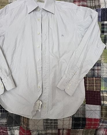 Рубашки: Мужская рубашка, Burberry, L — 7