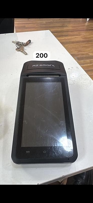 AZSMART POS terminal Xüsusiyyətlər: - Daşınan, sensor ekranlı POS