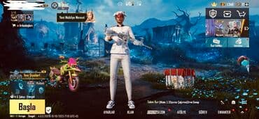 oyun qonsolu: PUBG Mobile hesabı – zəngin inventar və nadir əşyalar - Platforma — 1