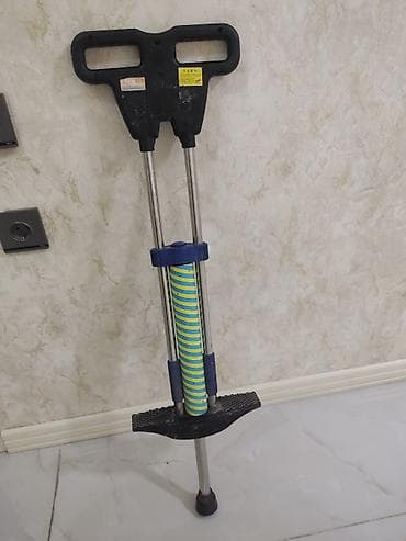 Uşaq üçün pogo stick (tullanma çubuğu) - Model: mexaniki yaylı pogo — 2