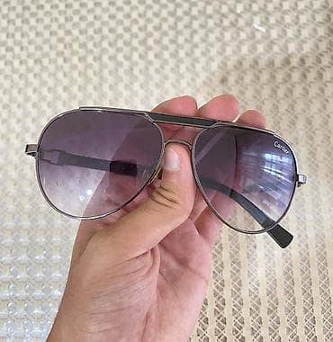 Eynəklər: Cartier üslubunda gün eynəyi. Metal çərçivəli aviator formalı — 1