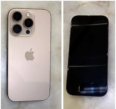 iphone 7 yeni: IPhone 16 Pro, Qızılı, Face ID — 1