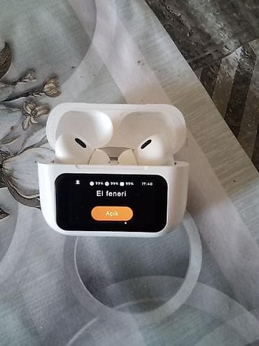 avto maqnitolalar: Borofone TWS simsiz qulaqlıq dəsti – LED ekranlı şarj qutusu ilə — 4