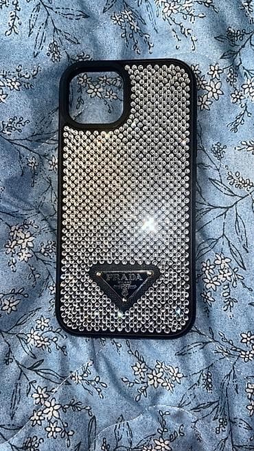 ıphon: Məhsul: Zərgərlik daşları ilə bəzədilmiş telefon qabı - Model — 1