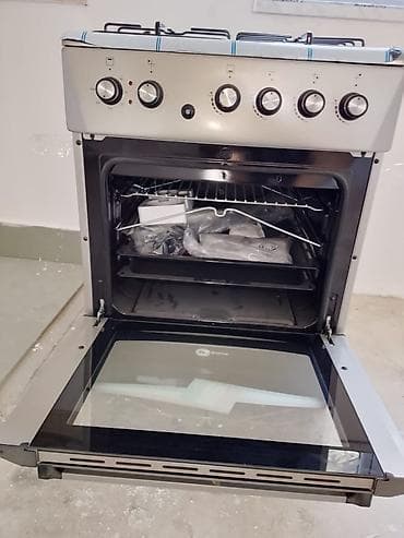 Qaz plitəsi və elektrik sobası kombi - 4 gözlü üst hissə: fərqli