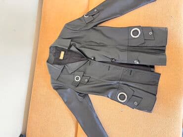 dəri jaket: Qara dəridən qadın plaş/kurtka - Brend: ZURIH LEATHER (etiket — 1