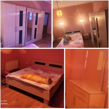 спальня из дерева: ✔️500 man(Saray heyet evleri). Yataq desti. Təcili evden çıxmalıdır — 1