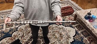 nəfəs aləti: Məhsul: Klassik konsert fleytası (metal gövdə) + sərt futlyar — 2