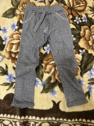 детские спортивные лосины: Uşaq şalvarları her biri 10 azn 1) Tünd boz rəngli klassik şalvar - — 3