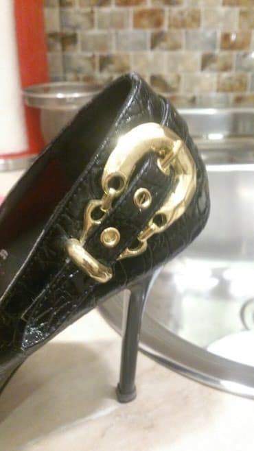 tangetka ayaqqabi modelleri: Tuflilər, Ölçü: 38, rəng - Qara, Yeni — 5