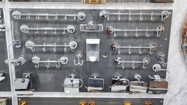 теплый пол: Bu dəstə hamam otağı üçün nəzərdə tutulmuş müxtəlif aksesuarlar — 1