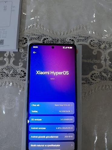 200 manata telefonlar: Redmi Note 13 Pro, 256 GB, rəng - Yaşıl, Sənədlərlə — 3