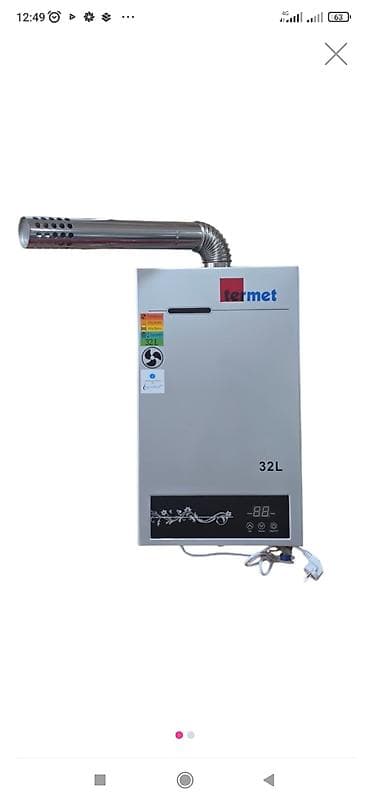 Потолок: Termet qazla işləyən axın tipli su qızdırıcısı – 32L - Brend: Termet — 3
