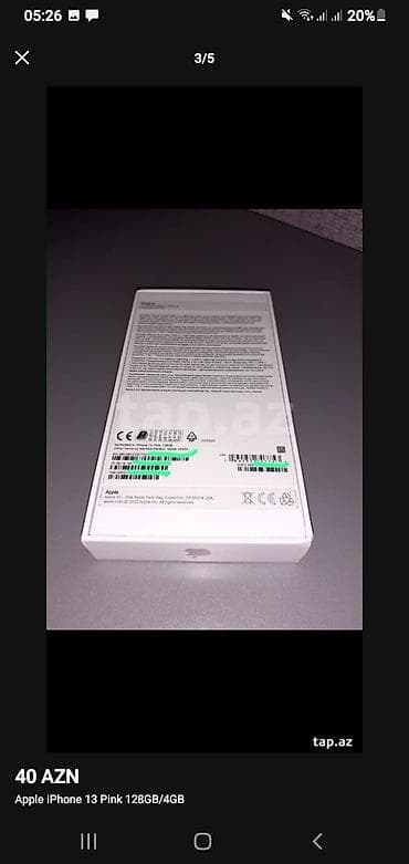 hard disk 2 tb: IPhone 13, 128 GB, Çəhrayı — 4