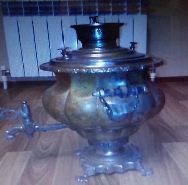 ТВ и видео: Klassik mis samovar - Material: qalın mis gövdə, metal qapaq və — 1