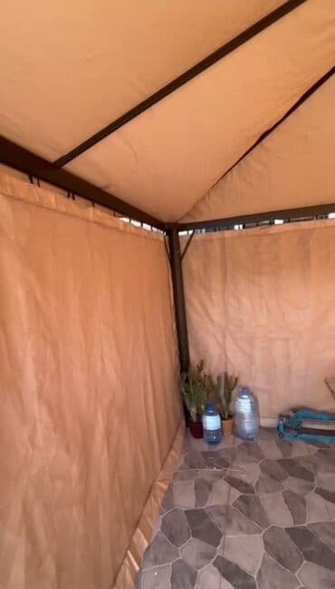 Потолок: Bağ/veranda üçün qapalı çardaq (pavilon) - Rəng: bej - Dördbucaqlı at lalafo.az — 6 Потолок: Bağ/veranda üçün qapalı çardaq (pavilon) - Rəng: bej - Dördbucaqlı — 6