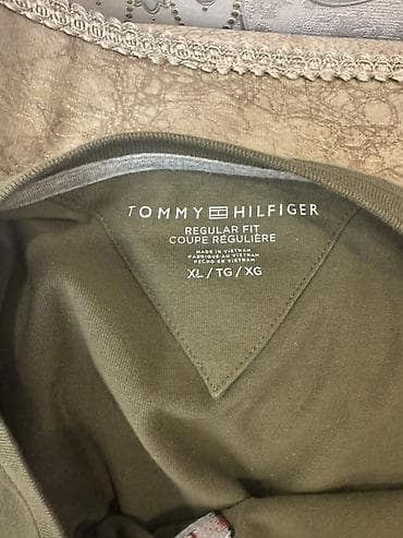 futbolkalar: Futbolka, Tommy Hilfiger, XL, rəng - Yaşıl — 3