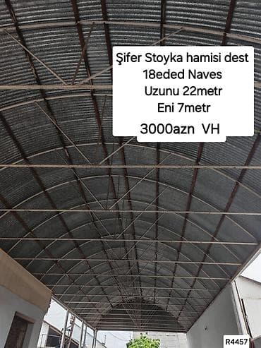 Gencede Naves Şifer Stoykasi hamisi dest 18eded Naves Uzunu 22metr — 1