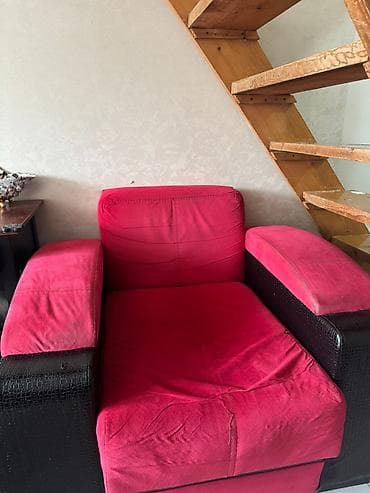 Мебель на заказ: Б/у, Раскладной диван, 2 кресла, Диван, Без подьемного механизма, Раскладной — 4