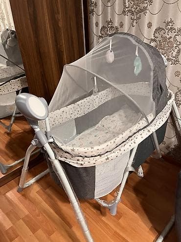 uşaq velosiped satisi: Cox az işlənib,pultnan idarə edilen yellenen musiqili beşik — 1