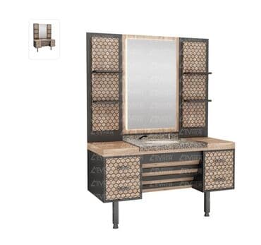 soft home: Yeni, Saş kəsimi üçün masa, Güzgülü — 7