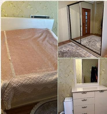Yataq otağı dəsti - Geniş iki nəfərlik çarpayı: yumşaq başlıq