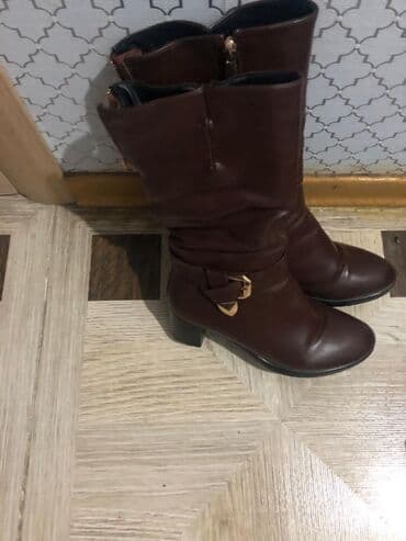 kişi üçün vintaj çəkmələr: Ölçü: 38, İşlənmiş — 2