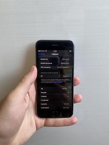 ipad pro m5: IPhone 6s, 64 GB, Space Gray, Barmaq izi — 4