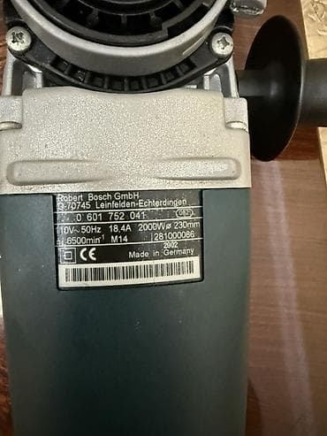 Ручные механические инструменты: Bosch GWS 20-230 bucaqslifi - Güc: 2000 W - Disk diametri: 230 mm - — 3