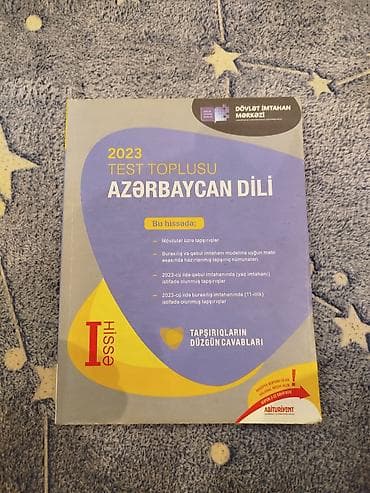 Azərbaycan dili Testlər 9-cu sinif, DİM, 1-ci hissə, 2023 il