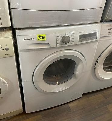 hitachi televizor: SHARP paltaryuyan maşın - Ön yükləməli, 6 kq yuma tutumu - İdarəetmə — 1