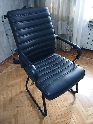 ofis ucun: Təkərsiz, Qolları tənzimlənmir, Süni dəri — 2