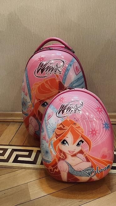 Çamadanlar: Uşaq üçün Winx Club temalı çamadan dəsti - Dizayn: Winx Club “Bloom” — 3