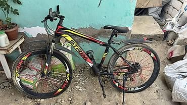 zigzag velosiped: Salam 26 liq di çolde qalb skorslar kilidleşb tozludu tekerler — 1
