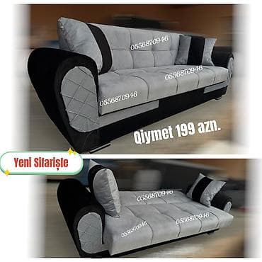 Digər mebel: Divan, Yeni, Açılan, Bazalı, Parça, Pulsuz çatdırılma — 5