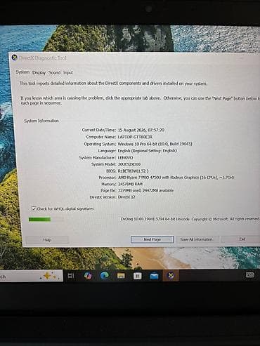 Lenovo: İşlənmiş Lenovo ThinkPad, 14 ", AMD Ryzen 7, 256 GB, Ünvandan götürmə, Pulsuz çatdırılma, Ödənişli çatdırılma — 9
