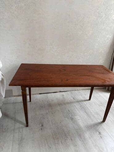 Ресторанная мебель: Гостиный стол, Б/у, Нераскладной, Дерево, Прямоугольный стол — 1